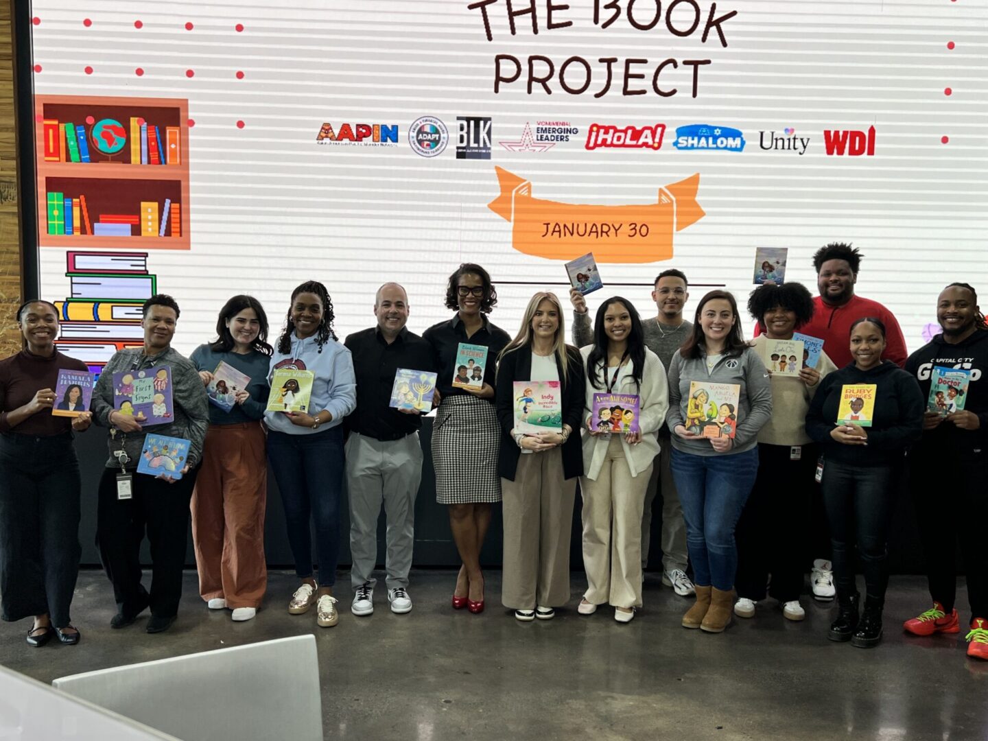 Monumental Sports & Entertainment Book Drive + Note Writing